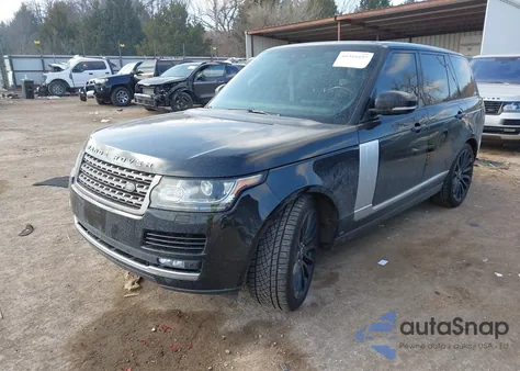 2017 Land Rover Range Rover 3.0L V6 Turbocharged Diesel Td6 z USA, uszkodzony, nr VIN SALGR2FK1HA368226